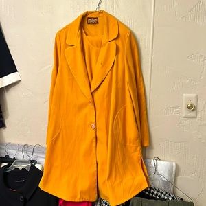 Three-piece pants, suit, jacket, coat, and shell